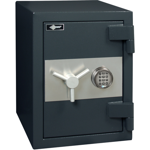 Amsec CSC1413-E1 2-Hour Fire Composite Safe, Charcoal Gray, ESL10 Electronic Keypad, 256lbs