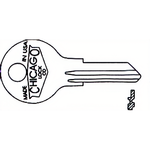 Compx DK504 Chicago Key Blanks 5-Disc