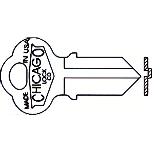 Compx DK4L Chicago Key Blanks 1041GA CG2