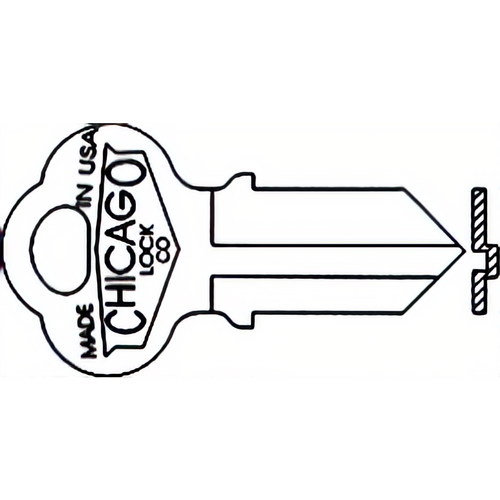 Compx DK4R Chicago Key Blanks 1041GR CG4 K4R