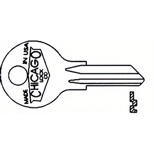 Compx DK5 Chicago Key Blanks 1041T CG16