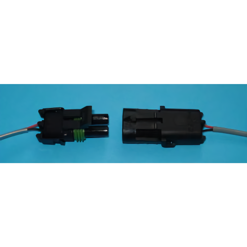 GRI SRC-12 12in 2 Conductor Weather Pack Sealed Cable Connector for Moisture Resistance