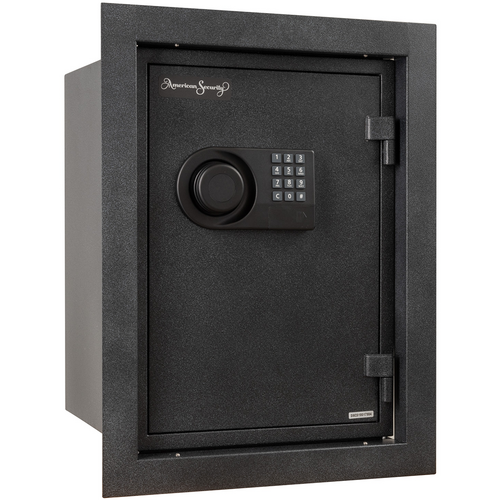 Amsec WFS149-E5LP 1-Hour Fire Wall Safe, Black Granite Door, ESL5LP Electronic Lock, 106lbs