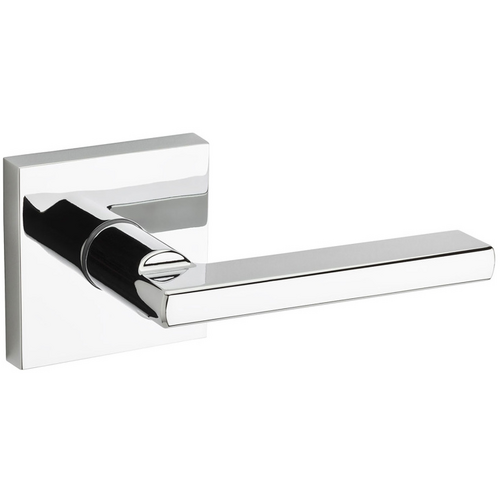 Kwikset 788HFL-SQT26 Halifax Square Rose Half Dummy Lever Lock - Bright Chrome Finish