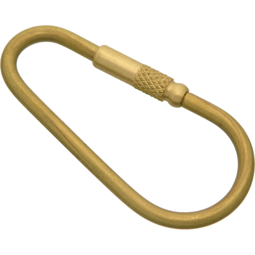 Malibu Key Rings KR-5 BRASS Small Screw Key Ring