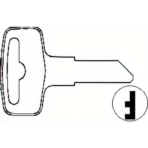 Dormakaba YH41 Yamaha Key
