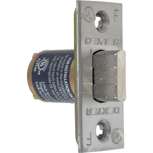 Dexter C2000-SL-630 C2000 Series Satin Stainless Steel Springlatch for Passage/Privacy, 2-3/8