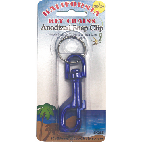 Pro-Lok K265 Snap Clip Anodized Aluminum Card/1