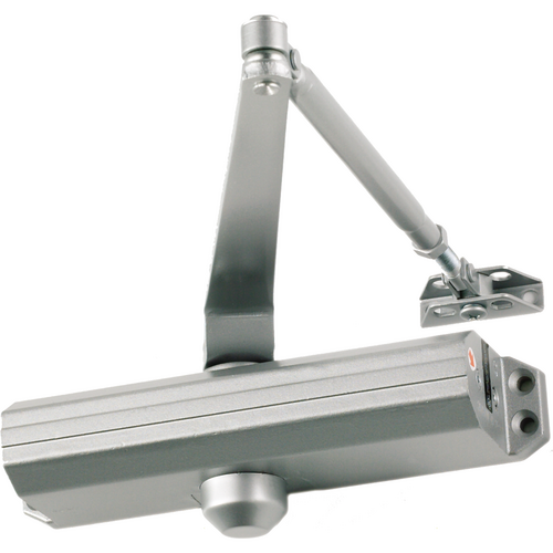 Falcon Lock SC61A-RWPA 689 Medium Duty Surface Door Closer, Regular Arm, Adjustable Sizes 1-5, Grade 1