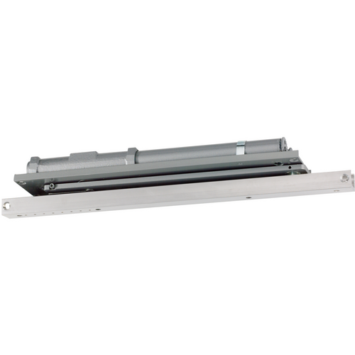 LCN 6034-BUMP-AL Narrow Concealed Heavy Duty Door Closer, Double Acting, Spring Size 4, Aluminum