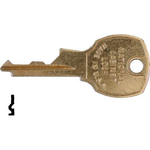 Compx D4299 GM1 Pin Tumbler Master Key