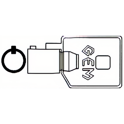 Compx K137 Ace Key Gem F/1000 Series