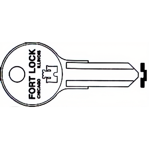 Compx K60 Fort Key Blanks F/7000 Series 8 Disc