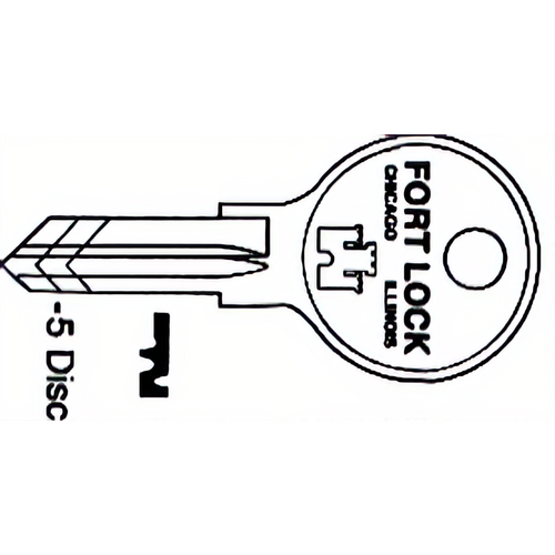 Compx KM54G Fort Key Blanks F/23000 Series Master