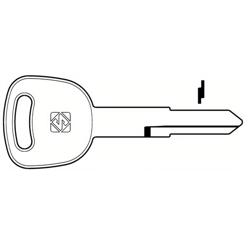 Dormakaba KYM2R-SI Kymco Scooter Key