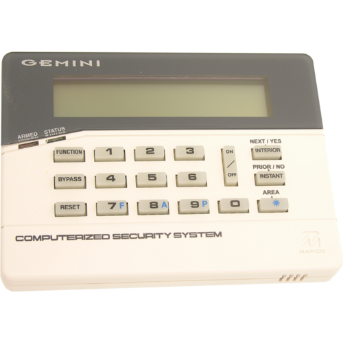 Napco Security GEMRP1CAE2 Gemini Dual Line LCD Keypad