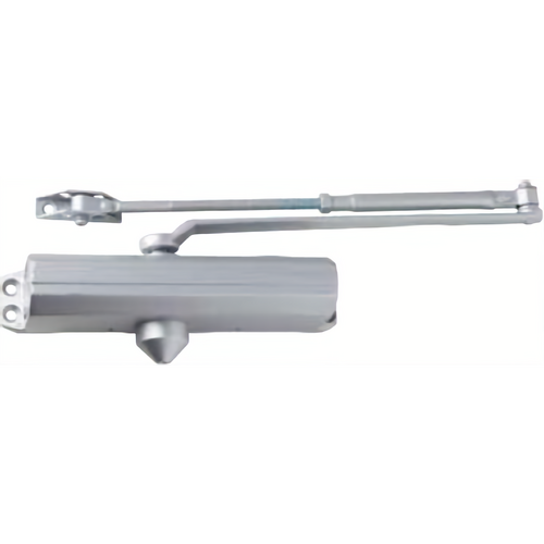 Dexter DCL2000.STD.FULL.RW/PA.ALUM Light Duty Surface Mount Door Closer, Full Cover, Aluminum Finish