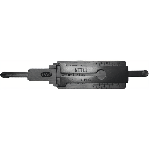 Lishi MIT11 DR-BT 2-in-1 Pick/Decoder Mitsubishi MIT3 (MIT14/MIT17) Door/Trunk
