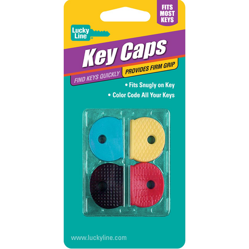 Luckyline 16504 Key Cap Assorted 4/Card
