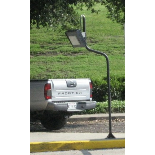 The Housing PS094-AVIB 94in Pedestal for Vehicle ID Readers