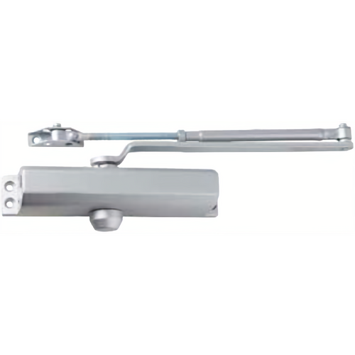 Dexter DCR8000.STD.LESS.RW/PA.ALUM Residential Surface Mount Door Closer, Aluminum Finish, Regular Arm