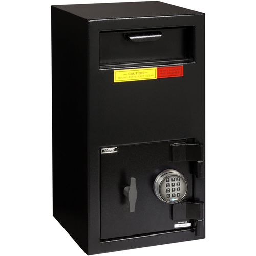 Amsec DSF2714-E1 Front Load Depository Safe, Black, ESL10 Electronic Keypad, 95lbs