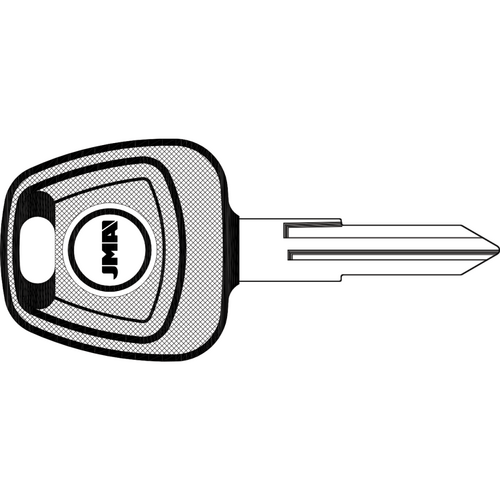 JMA TP13DAT-6.P2 NSN11T11 Nissan Transponder Key Blank
