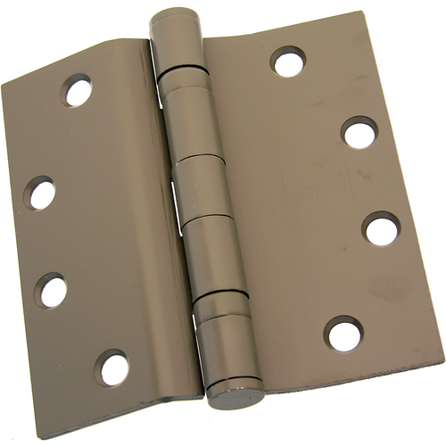PBB BBRB81-US26D-4.5 X 4.5 5-Knuckle Full Mortise Ball Bearing Hinge, 4.5in x 4.5in, Satin Chrome