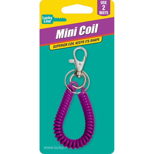 Luckyline 41301 Mini Designer Coil Assorted 1/Card