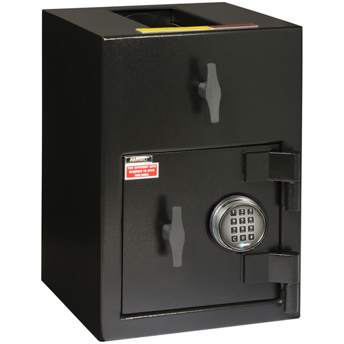 Amsec DST2014-E1 Top Load Depository Safe, Black, ESL10 Electronic Keypad, 90lbs