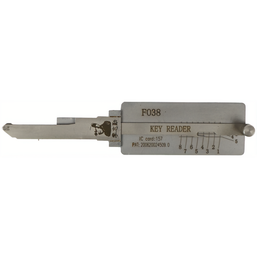 Lishi FO38 DIRECT Direct Read Decoder for Ford 8-Cut H75/FO38