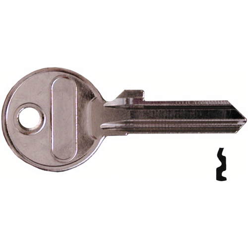 Abus 24RK/26KBR KEY BLANK Abus Original Key Blanks 24/70RK Padlock