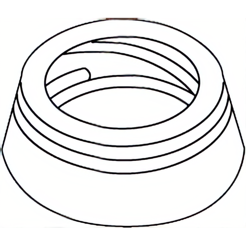 Marks Hardware 9273/26D Adjustable Spring Mortise Collar, 7/16in High, 626/US26D Satin Chrome