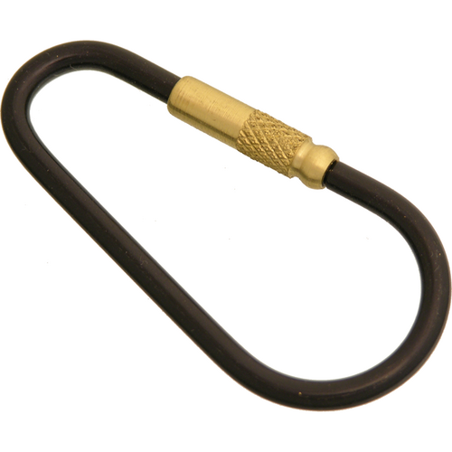 Malibu Key Rings KR-10 BLACK Medium Screw Key Ring