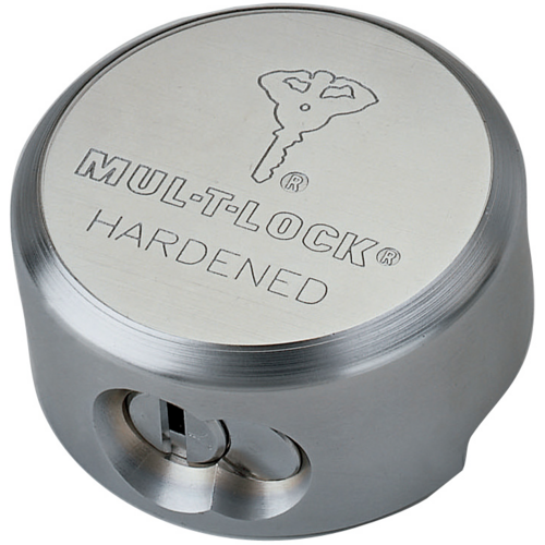 Mul-T-Lock 206XP-TR100-S TR100 Hockey Puck Padlock, 206+ Keyway, MTL600, Sub-Assembled