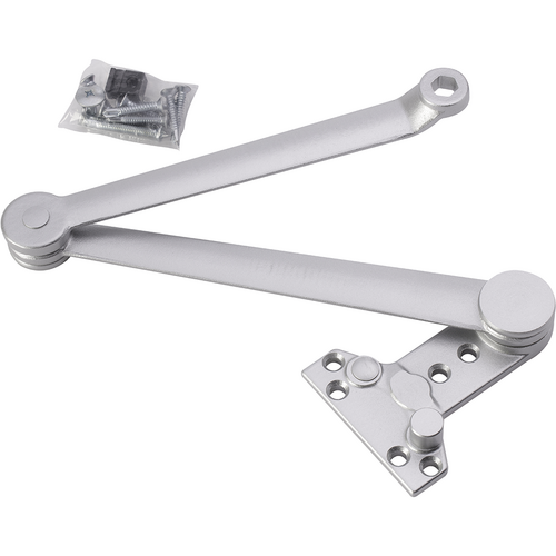 Arrow Lock DCN500A2-AL Heavy-Duty Dead Stop Arm Non-Hold Open for DCN500, 689/AL Painted Aluminum