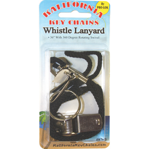 Pro-Lok K293 Lanyard w/Whistle 36in Card/1