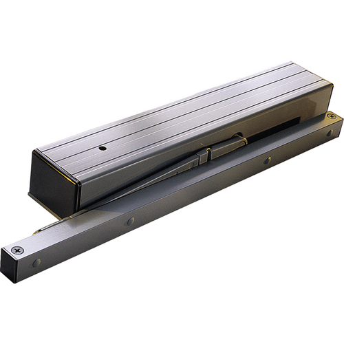 LCN 4314ME-SF-AL-LH-24V WMS Sentronic Heavy Duty Door Closer/Holder, 24V AC/DC, Metal Cover, Aluminum