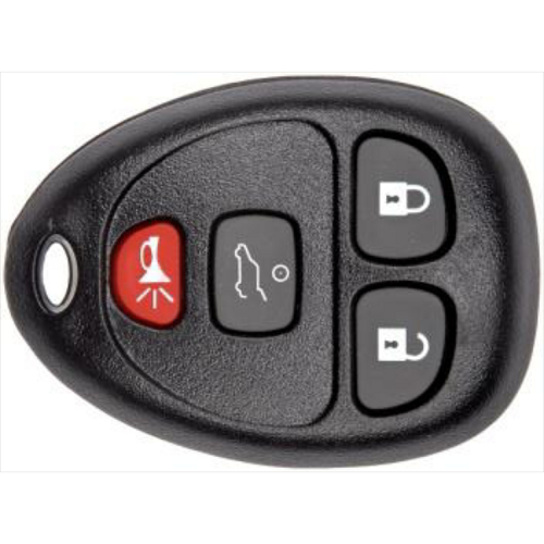 JMA GM-7.RKE GM Remote Shell 4 Button U,L,P,H