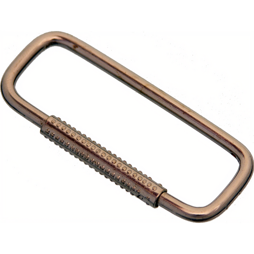 Luckyline 70400 Spring Sleeve Key Ring, Silver 100/Box