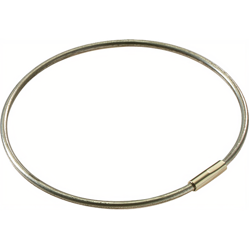 Luckyline 74300 Pull Apart Ring, Silver 25/Box