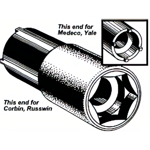 Major HIT-20 Cylindrical Lever Installation Wrench for Corbin/Russwin, Medeco, Yale