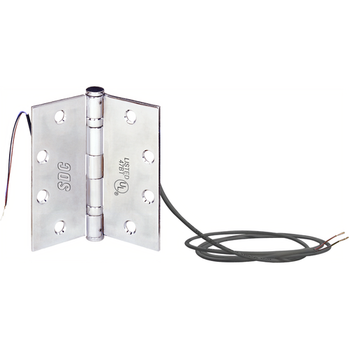 Security Door Controls PTH-4Q Power Transfer Hinge, 4 Wire, 1 Amp, 4.5