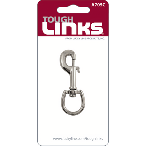 Luckyline A705C 2-1/2in Slide Bolt Swivel 1/Card