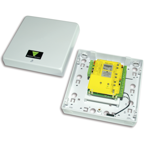 Paxton Access 385-710-US Net2 Plus I/O Board, Wall Mount, 4 Inputs, 4 Relay Outputs, TCP/IP, White