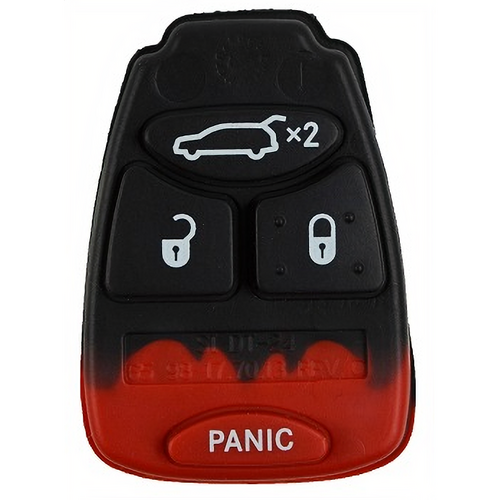 Remotes Head Keys & Remotes PAD 17 Chrysler 4 Button RHK Pad L,U,T,P