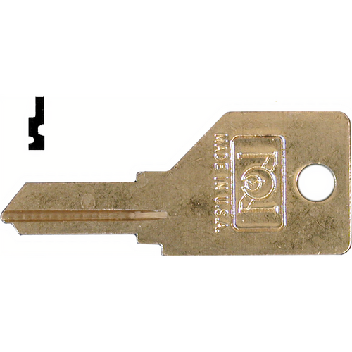 Compx D8776 National Original Key Blanks Standard