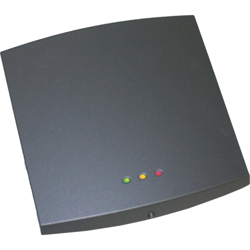 Paxton Access 323-110-US Low Profile Proximity Reader, 125kHz/13.56MHz, Metal Mount, IPX7, Black
