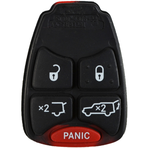 Remotes Head Keys & Remotes PAD 23 Chrysler 5 Button RHK Pad L, U, P, T, Gl