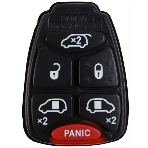Remotes Head Keys & Remotes PAD 15 Chrysler 6 Button RHK Pad L,U,T,P,SD,SD